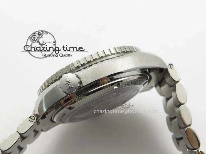 0219 Planet Ocean Professional Ceramic Bezel 45mm 1:1 Noob Best Edition on SS Bracelet A Attractive 8289